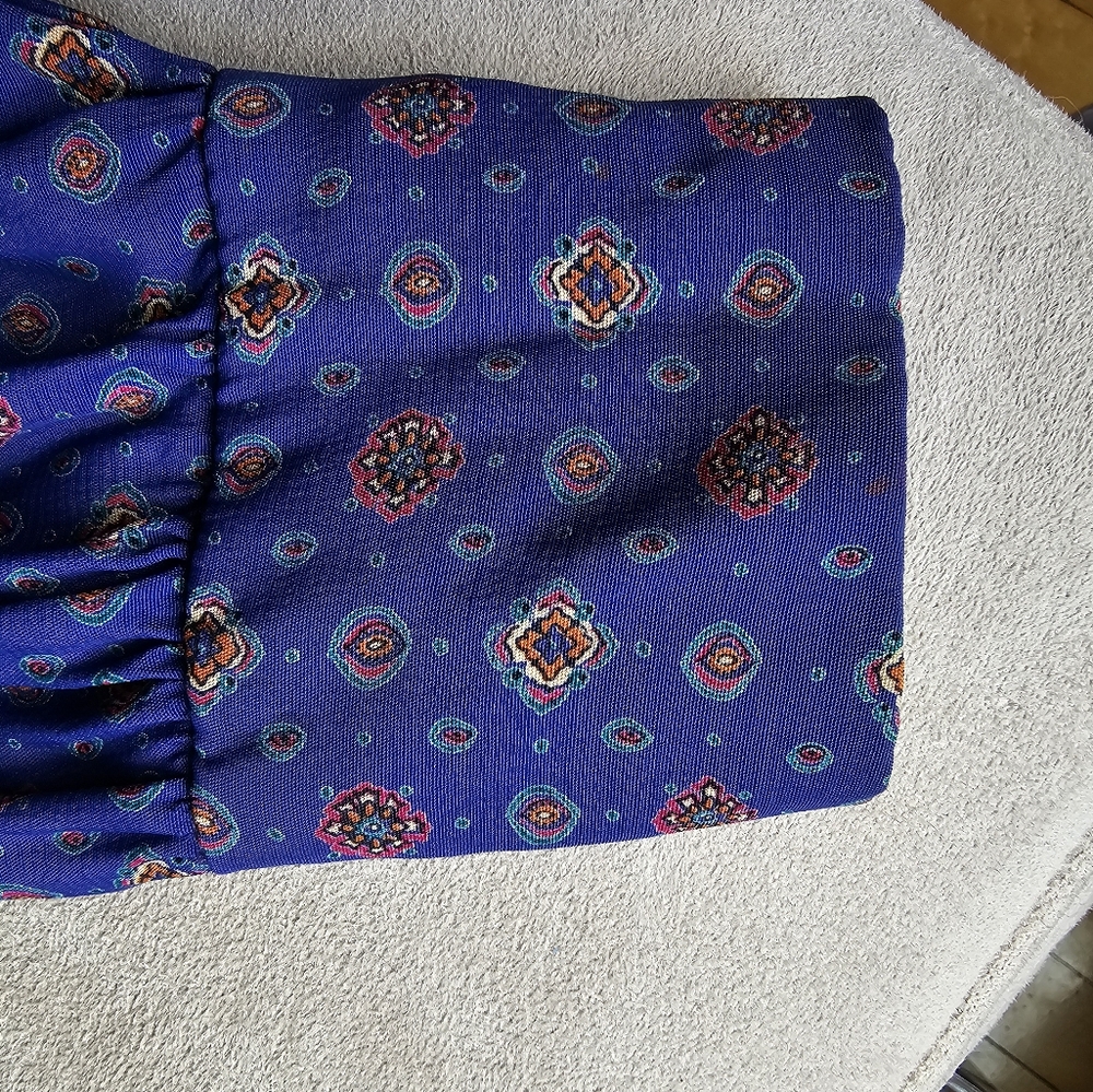 Brooks Brothers Blue Floral Dress - Picture 8 of 12